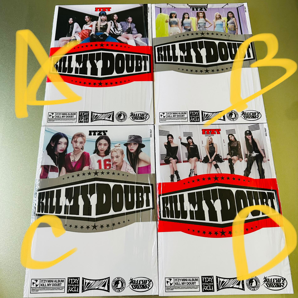 ITZY - KILL MY DOUBT 親筆簽名/親簽美版寫真書冊專輯CD (內容物可選