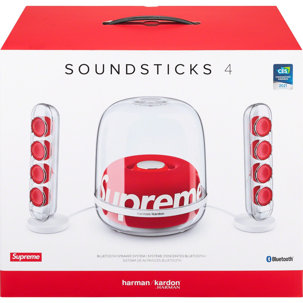 紐約范特西】預購SUPREME FW23 HARMAN KARDON SOUNDSTICKS 音響| 蝦皮購物