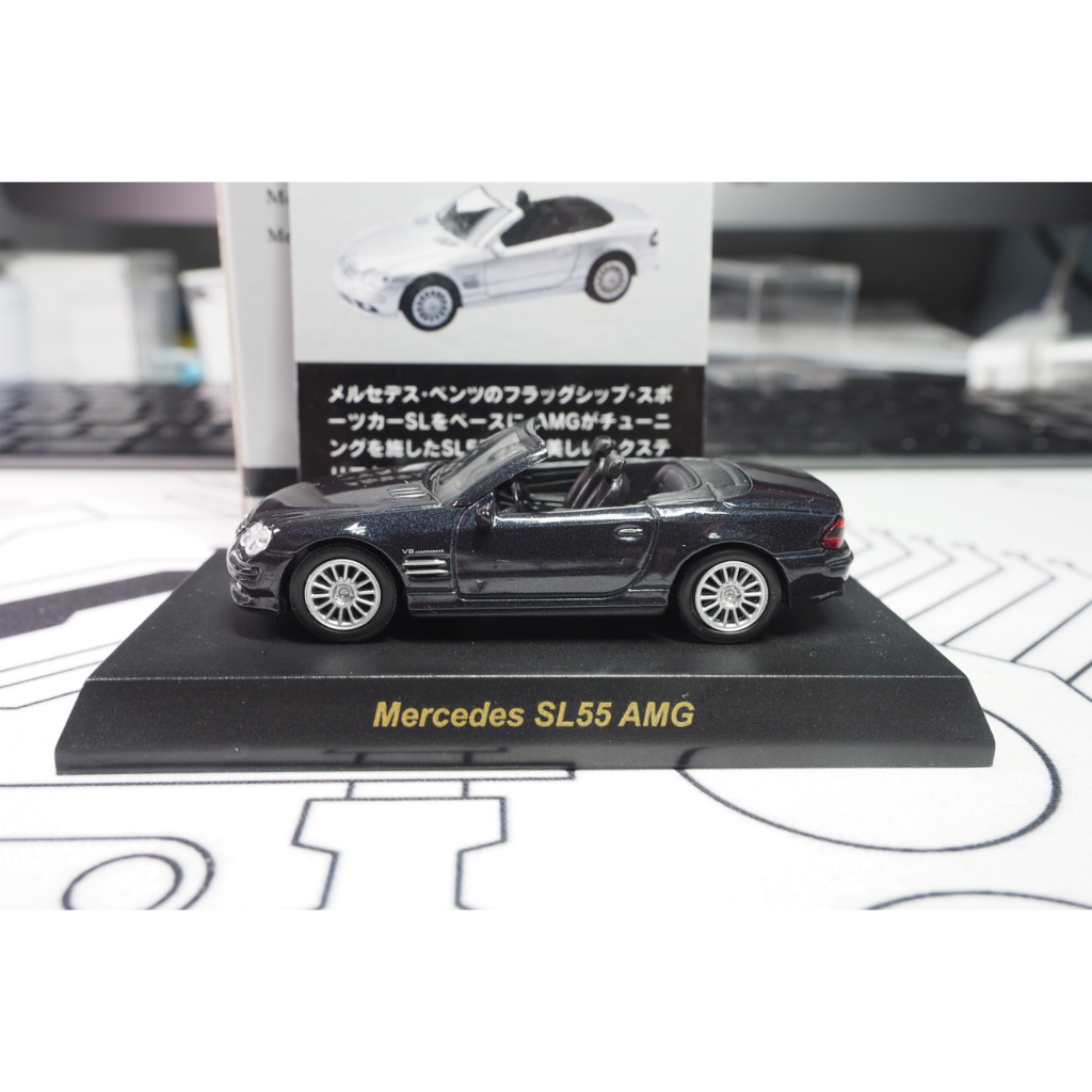 1/64 京商Kyosho MERCEDES BENZ SL55 AMG 黑色稀有現貨| 蝦皮購物