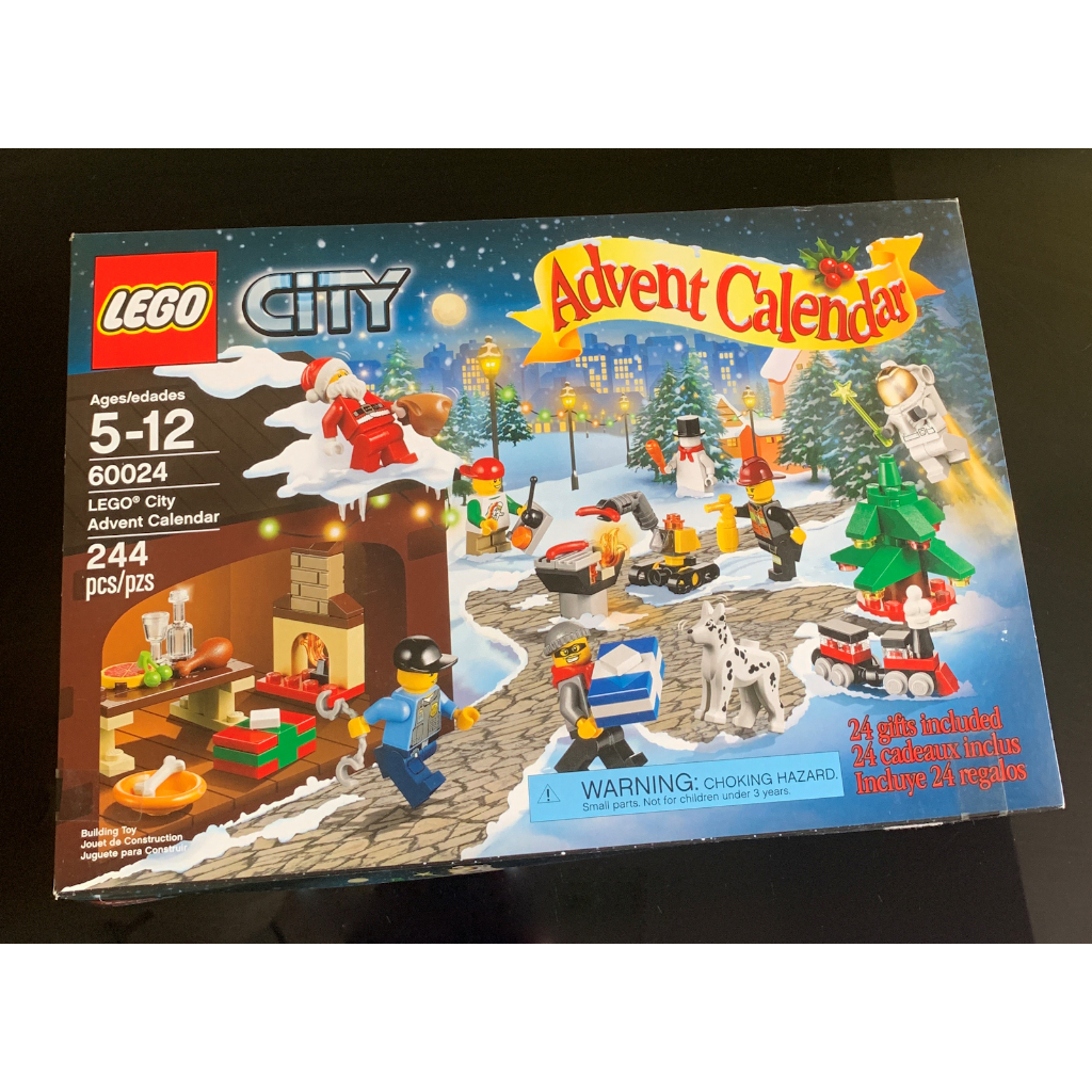 含盒全新未拆現貨 LEGO 城市日曆 60024 City Advent Calendar 2013 日曆 (絕版) 蝦皮購物