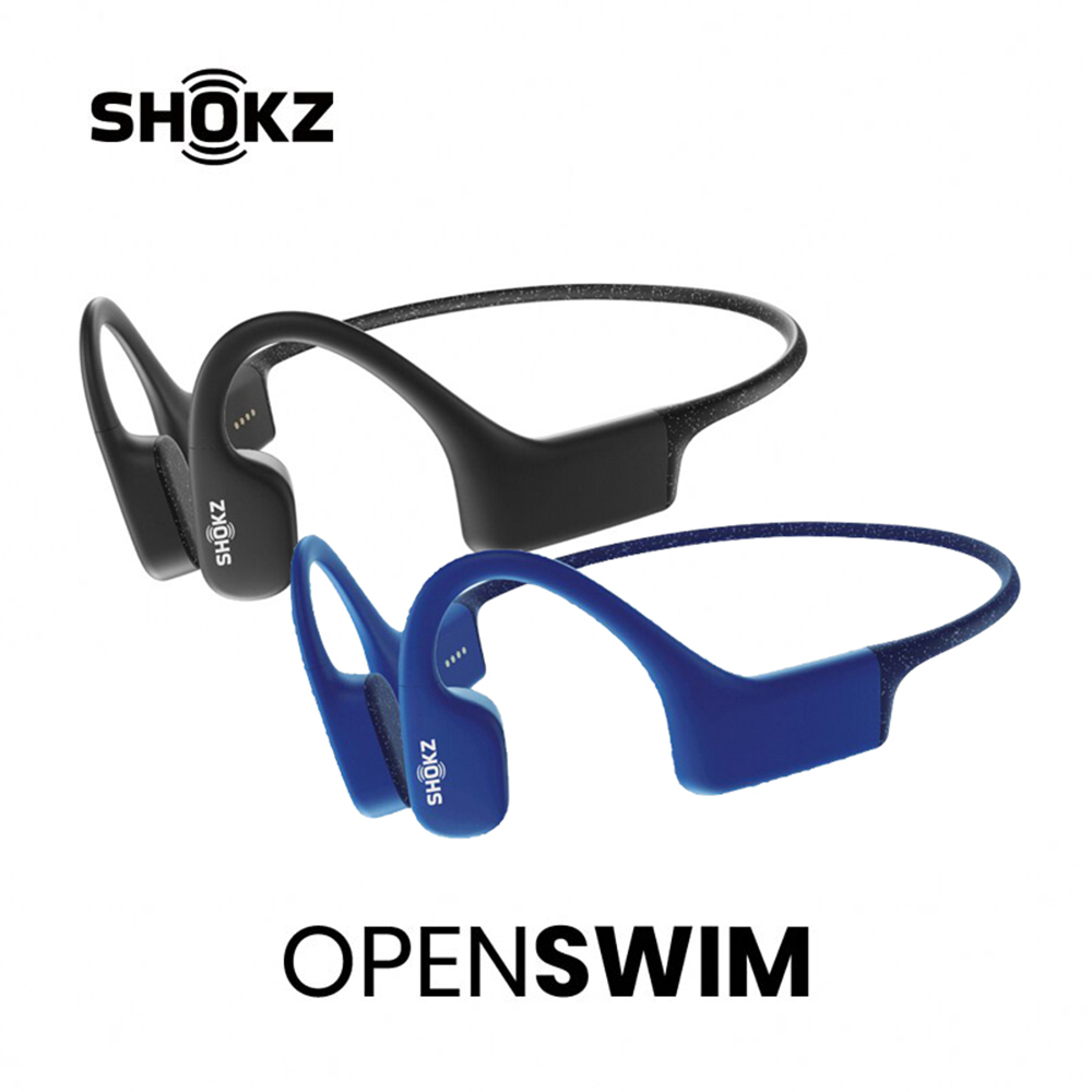 Shokz OpenSwim S700 骨傳導MP3運動耳機(曜石黑/星空藍)(非藍牙耳機