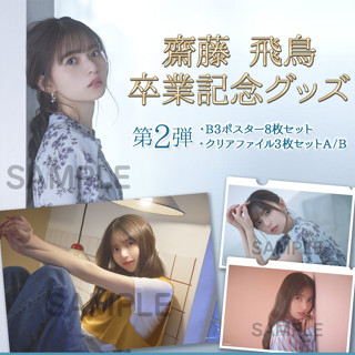 坂道シリーズ 写真 8枚セット　齋藤飛鳥 Amazon.co.jp: 齋藤飛鳥_3 写真10枚 Lサイズ（89X127mm） 乃木坂