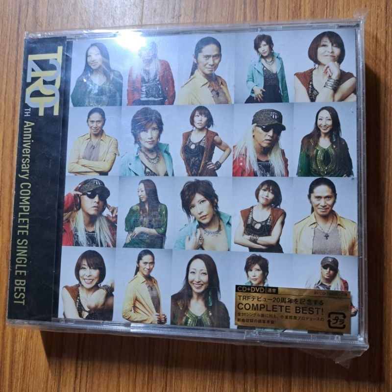 TRF 20th anniversary COMPLETE SINGLE BEST 小室哲哉20週年精選 3CD+DVD
