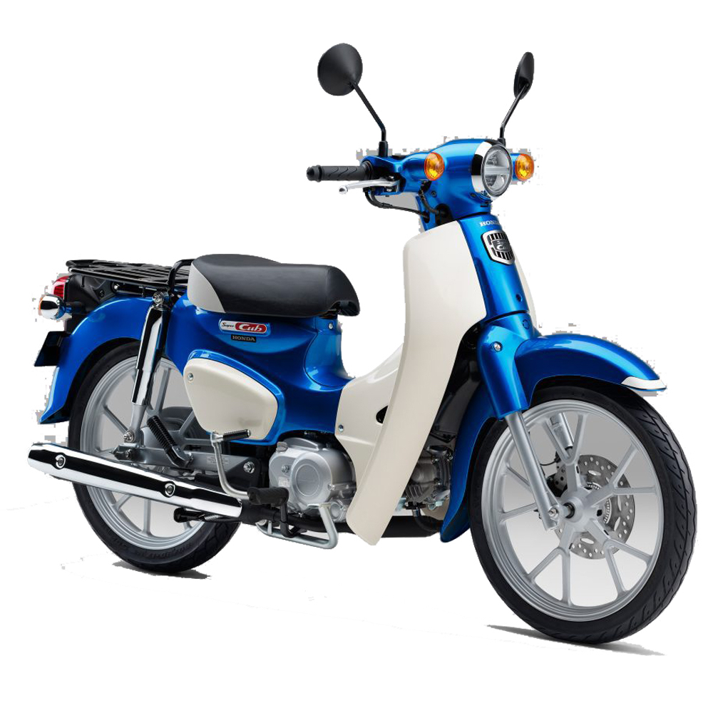 Honda Super Cub 110 2022出廠 本田 日規 藍 米白【店面交車｜立昇moto】 