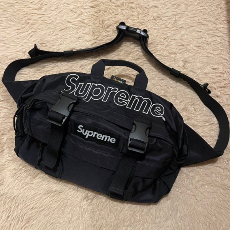 Supreme 19FW 47Th Waist Bag 小包肩包黑色稀有| 蝦皮購物