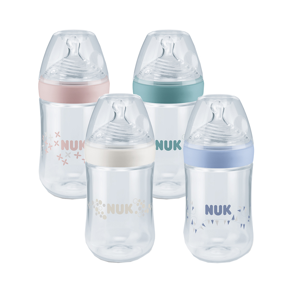 德國NUK  自然母感玻璃奶瓶240ml