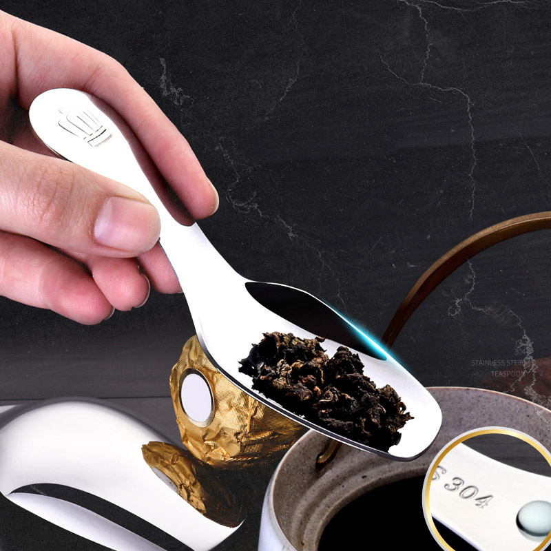 304不鏽鋼茶勺 咖啡勺 茶葉勺子 茶匙 茶扒 茶湯匙 分茶勺 湯匙 勺子 茶鏟【ZE0118】《約翰家庭百貨 | 蝦皮購物