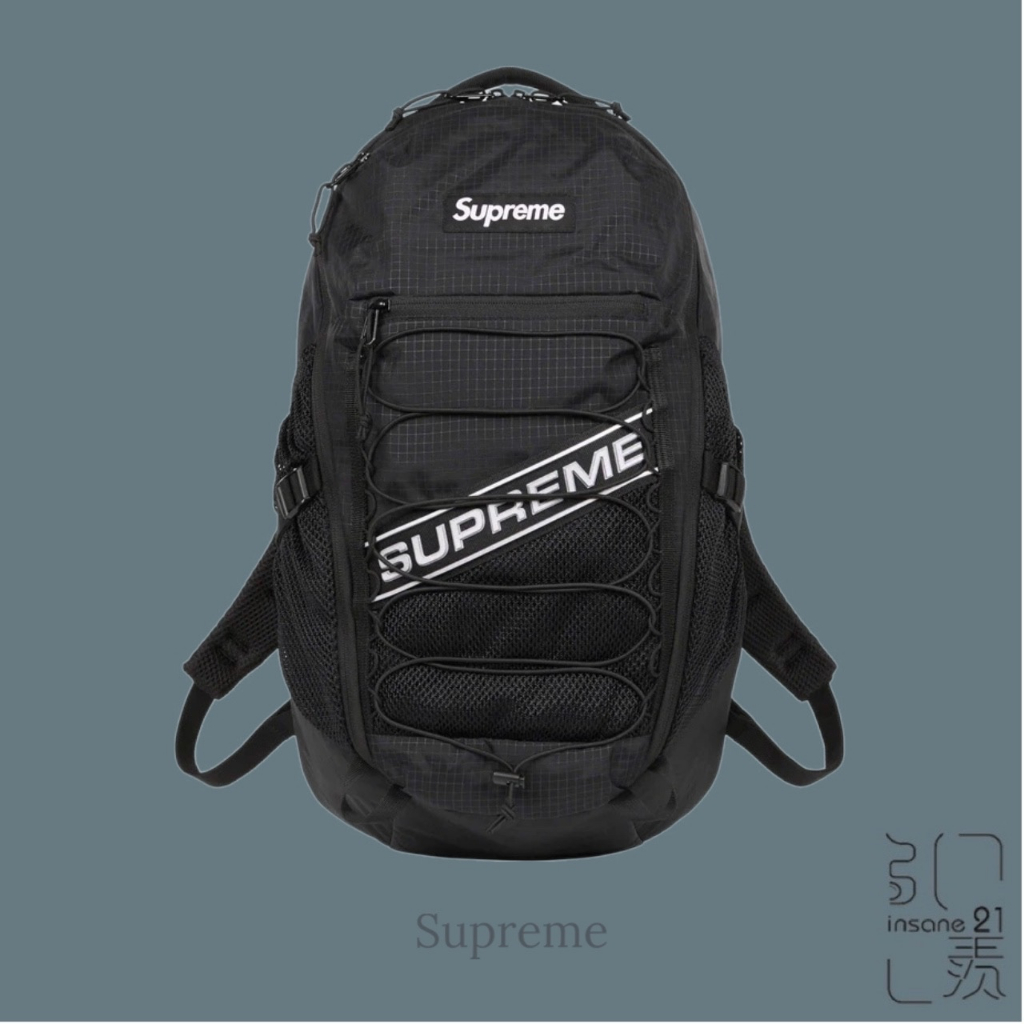 新品 16ss Supreme Backpack BLACK-