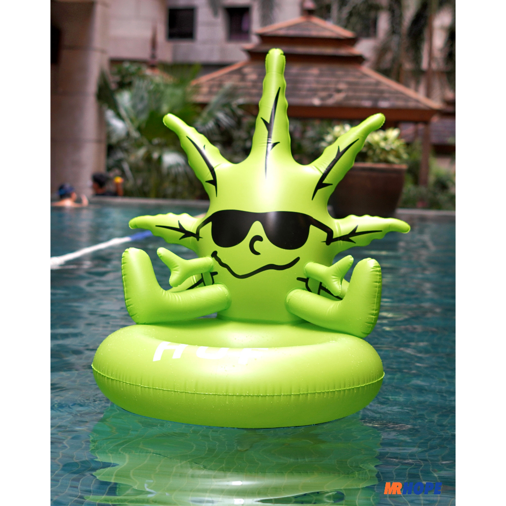 【MR.HOPE】HUF Green Buddy Pool Floatie 游泳圈 Marry 420 大麻寶寶 | 蝦皮購物