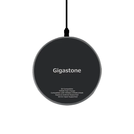 告別線材糾結，迎接 15W 極速美學：Gigastone GA-9700B 無線快充盤——桌面上最溫柔的充電革命