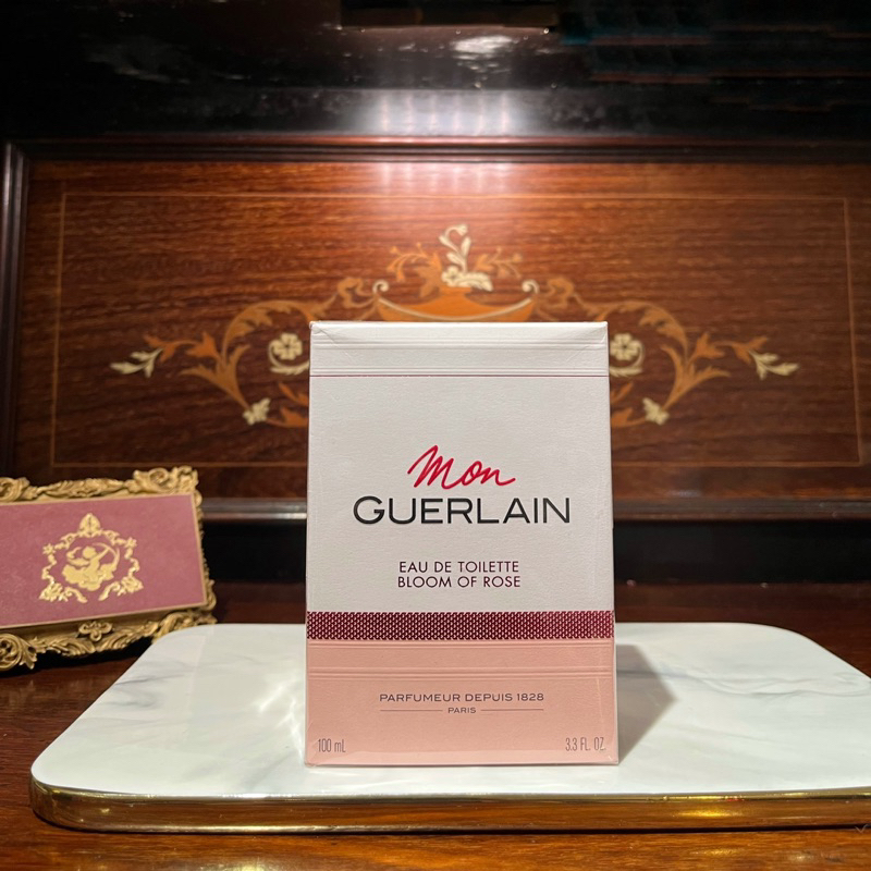 GUERLAIN嬌蘭-Mon Guerlain Bloom Of Rose我的印記玫瑰淡香水| 蝦皮購物