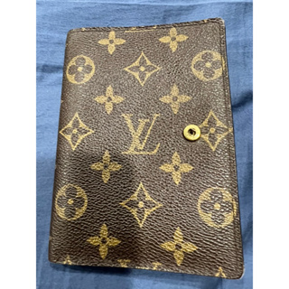 Authentic LOUIS VUITTON Paul Notebook Cover GI0238 Monogram Canvas