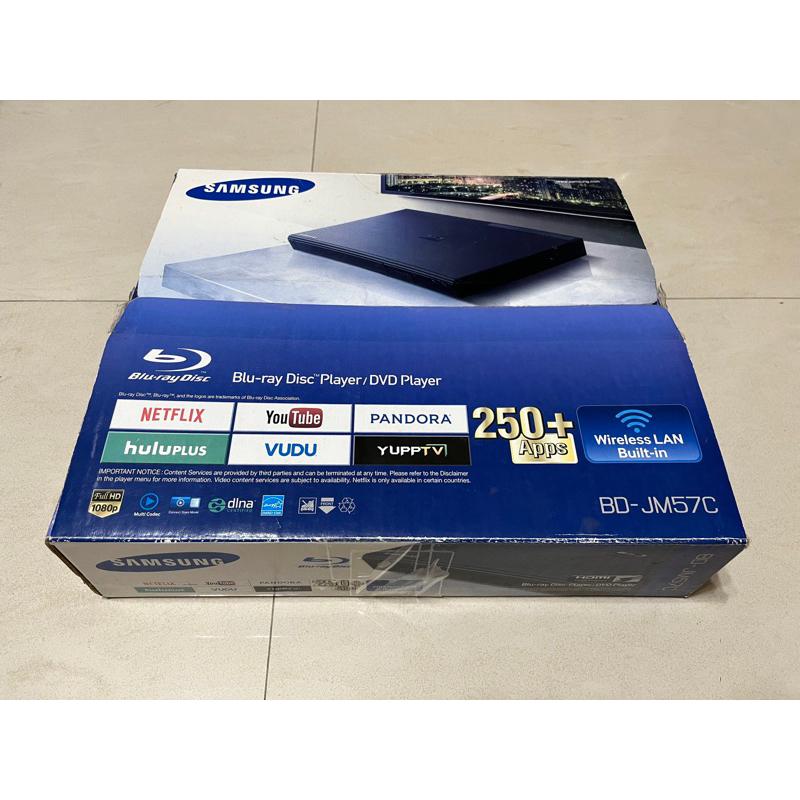 全新 SAMSUNG BDJM57C 三星 藍光播放機 美規機型 蝦皮購物