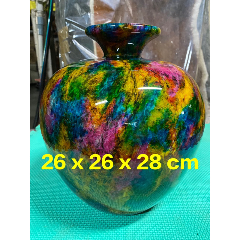 花瓶　台湾　花蓮　七彩玉か 浪人藝術】~ 花蓮七彩玉~ 08 ~ 花瓶寶瓶~ | 蝦皮購物