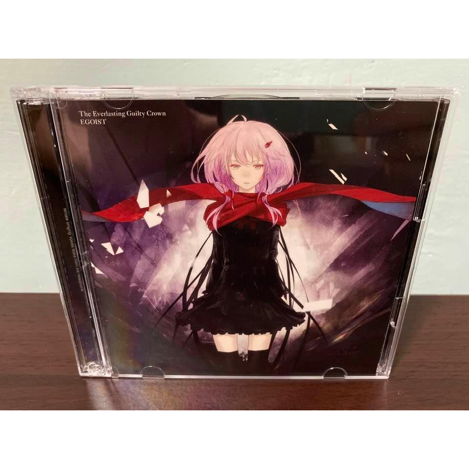 罪惡王冠Guilty Crown 日版初回限定盤CD+DVD+真白卡EGOIST OP 楪祈