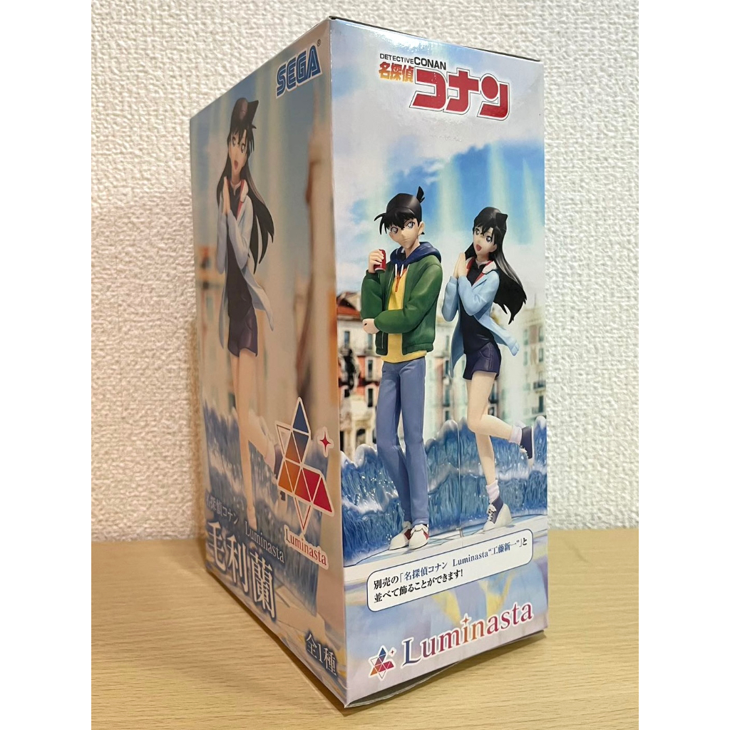 名偵探柯南日版Luminasta 工藤新一毛利蘭公仔22cm 日本直送SEGA