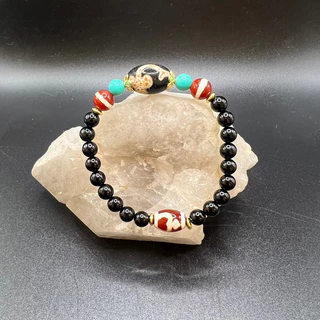 寶瓶天珠 白 至純天珠 雙寶瓶天珠/ 00304