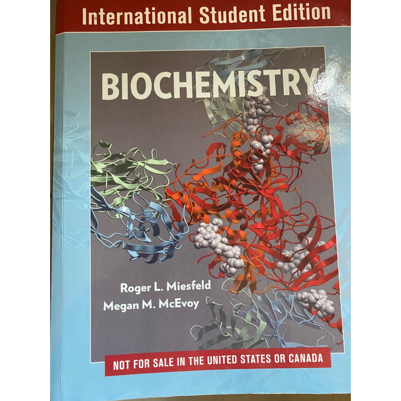 Biochemistry 2017作者：Roger L. Miesfeld 國際版 二手生物化學 原文書 | 蝦皮購物