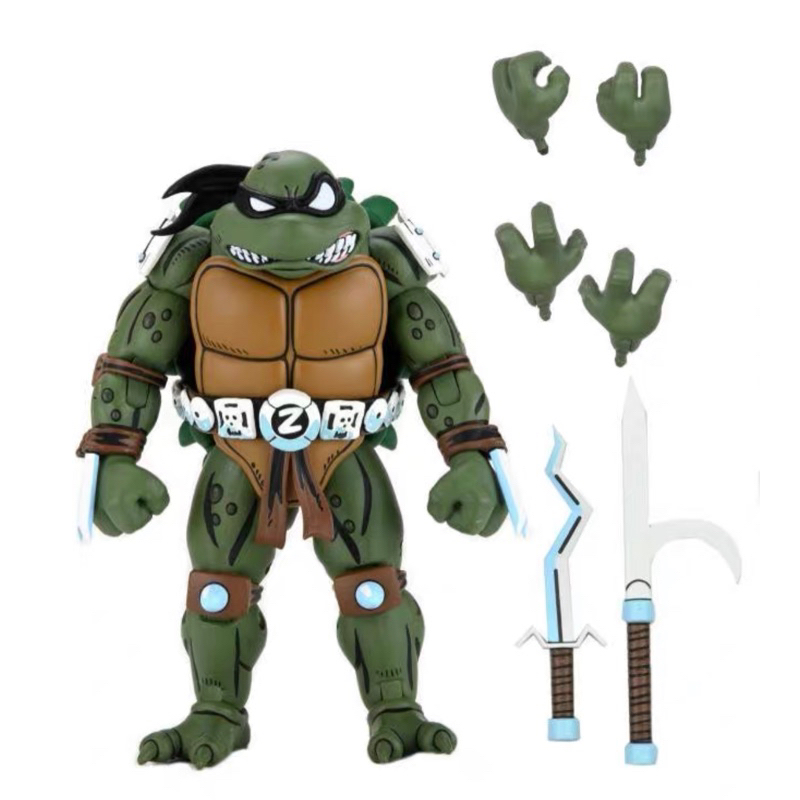 🐢NECA TMNT忍者龜牛頭豬面可動人偶模型忍者龜公仔忍者龜系列