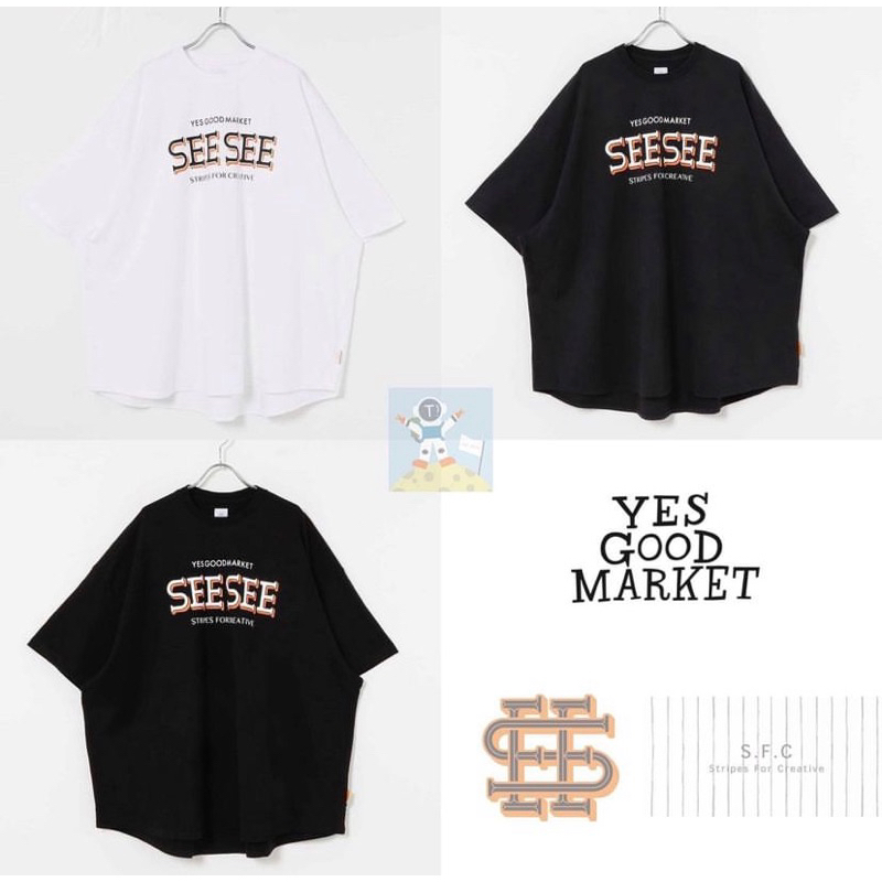 YGM x SEE SEE x SFC SUPER BIG TEE 聯名款限定 短袖T恤