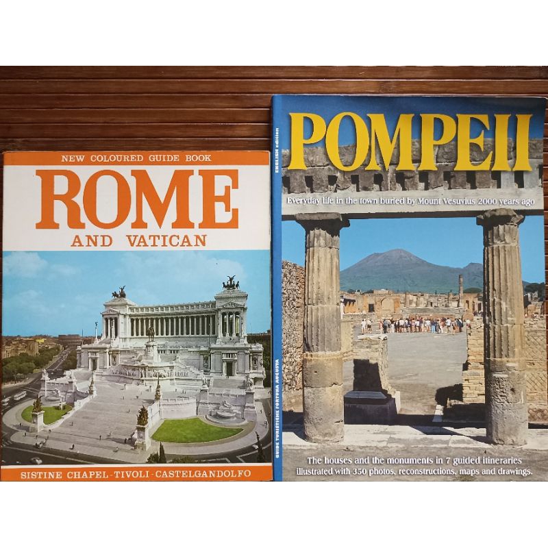 《ROME AND VATICAN》&《POMPEII》ISBN 88-8712-701-8 | 蝦皮購物