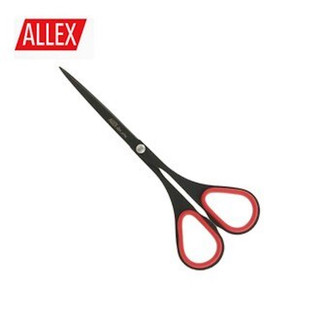 【ALLEX】Slim極細長刃不沾膠剪刀(大)140mm-紅 使用不易生銹的優質不銹鋼材，材質堅韌 | 蝦皮購物