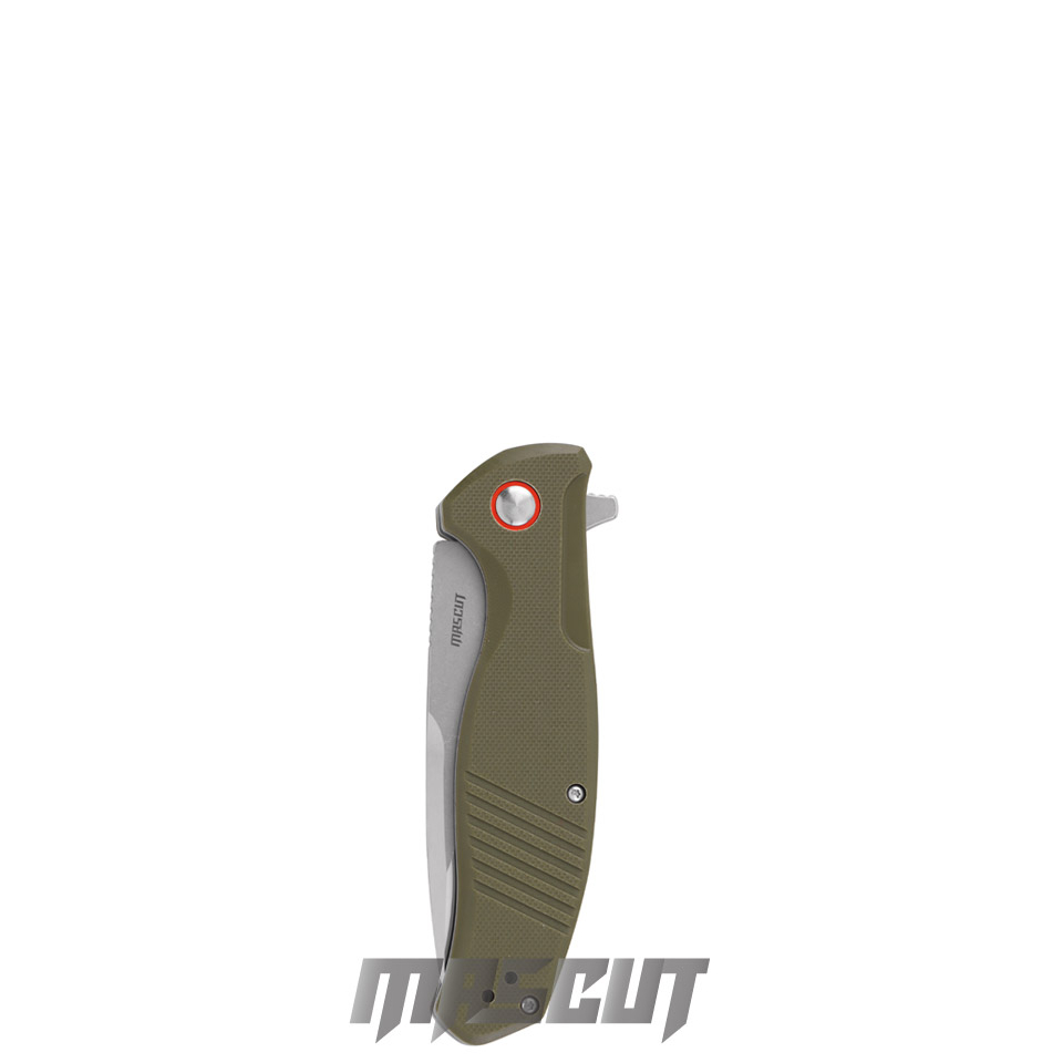 宏均-MASCUT KNIVES JJ047OD 8Cr13MoV不鏽鋼 軍綠色G10柄 EDC Flipper-折刀 | 蝦皮購物