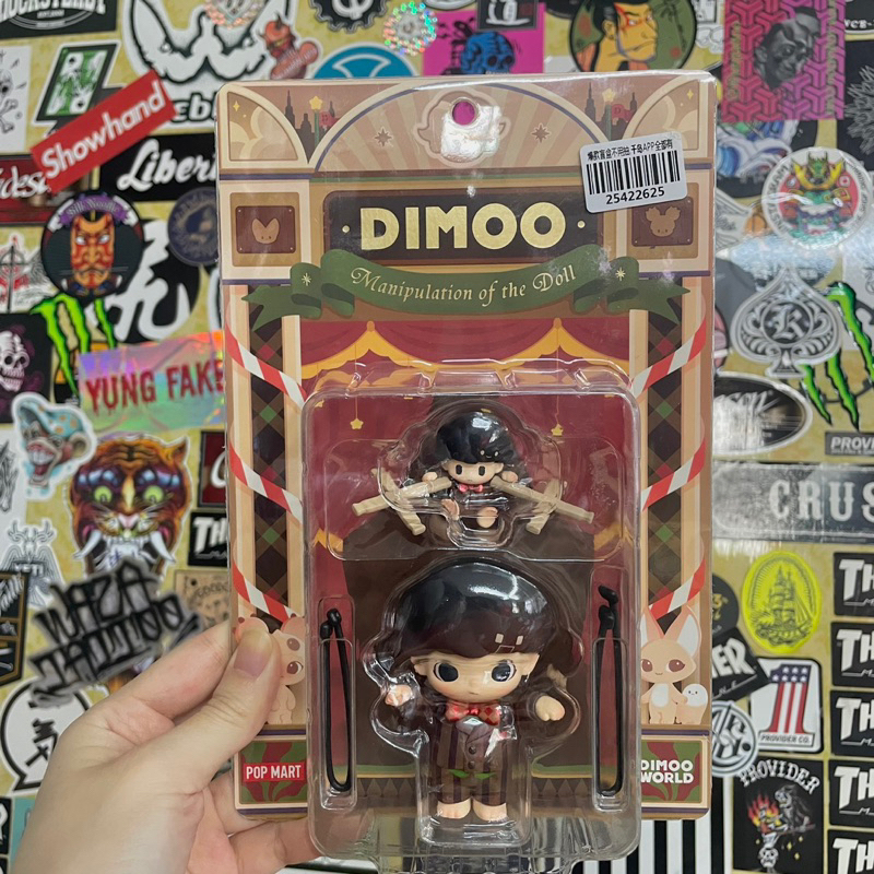 泡泡瑪特POP MART Dimoo 操縱玩偶 魁儡吊卡 公仔 | 蝦皮購物