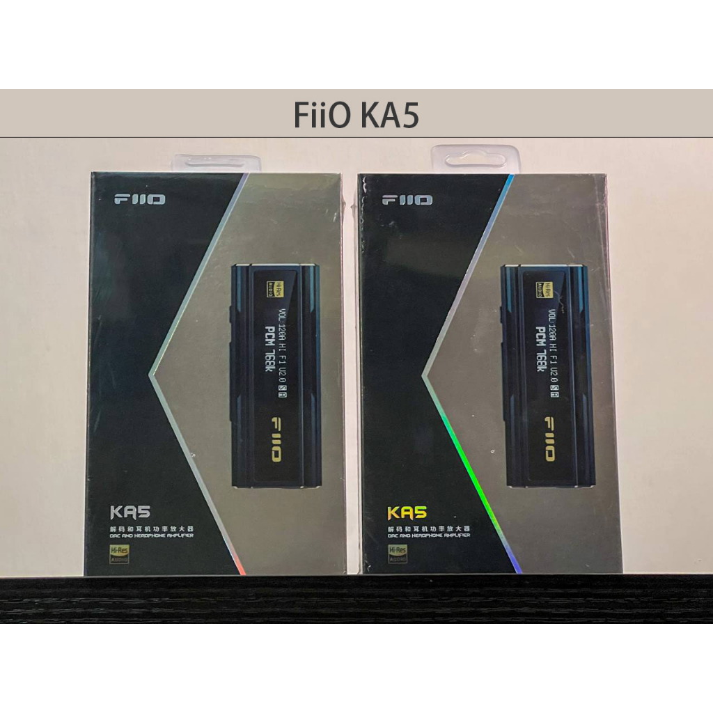 台灣現貨】代購原廠FiiO KA5 小尾巴便攜解碼DAC USB 耳擴ES9038Q2M