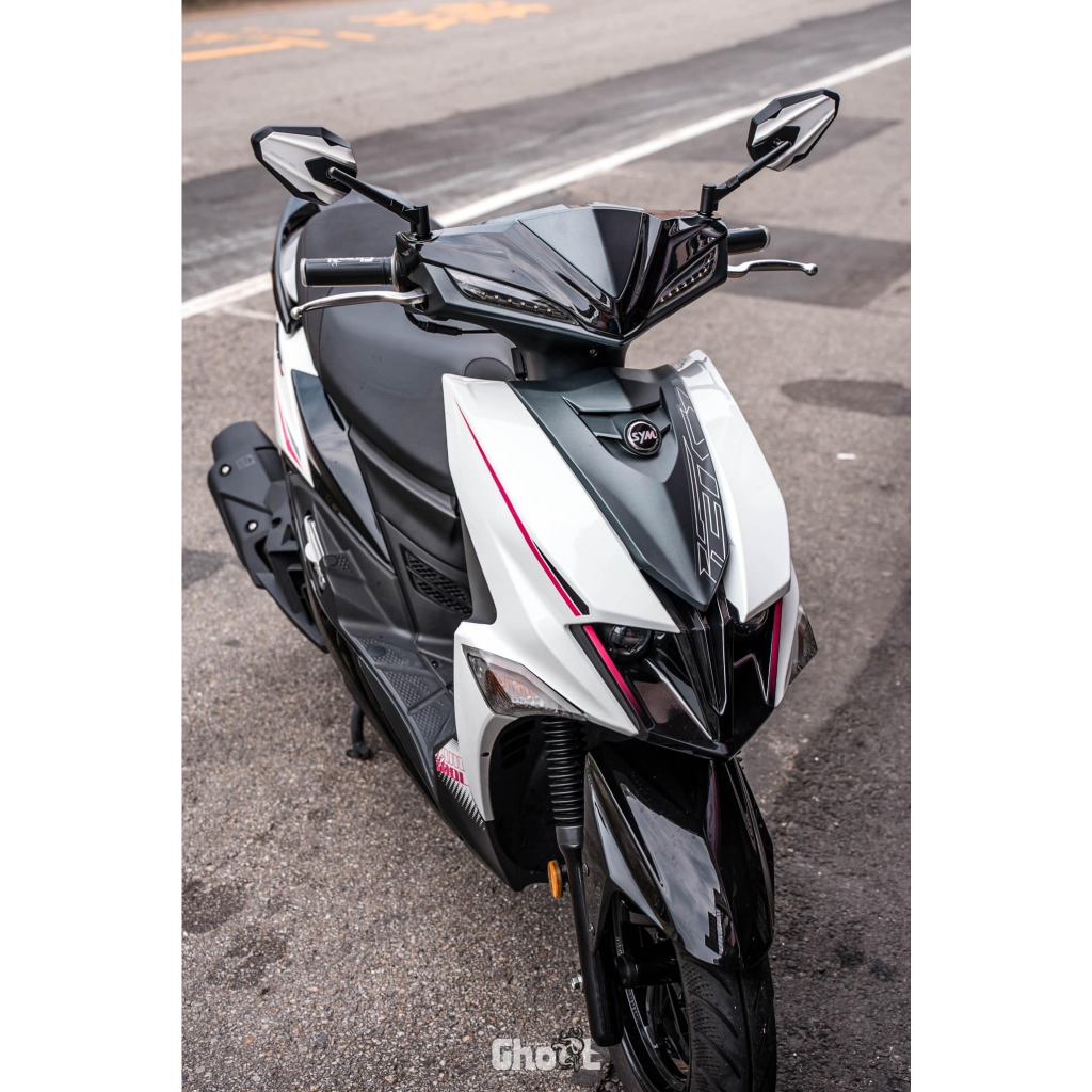 J.M傑米車藝] GHOST X HDCORSE 聯名後照鏡短版熊貓鏡貝殼鏡六代、DRG、MMBCU、JETS | 蝦皮購物
