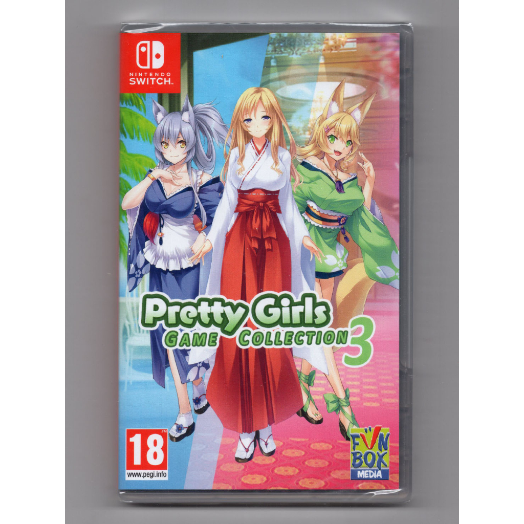 全新 Ns Switch Pretty Girls Game Collection Iii 中文版 四合一 蝦皮購物