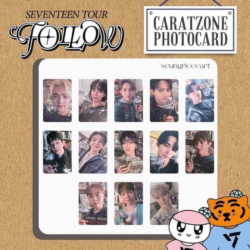 Seventeen caratzone follow(購買請私訊)