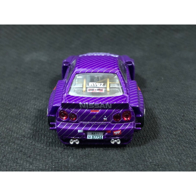 mini gt kaido house 048 日產nissan skyline gt-r works R34 紫色