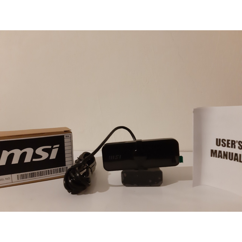 (全新)微星 MSI FHD ProCam-A 視訊鏡頭 視訊機FHD 1920x1080P | 蝦皮購物