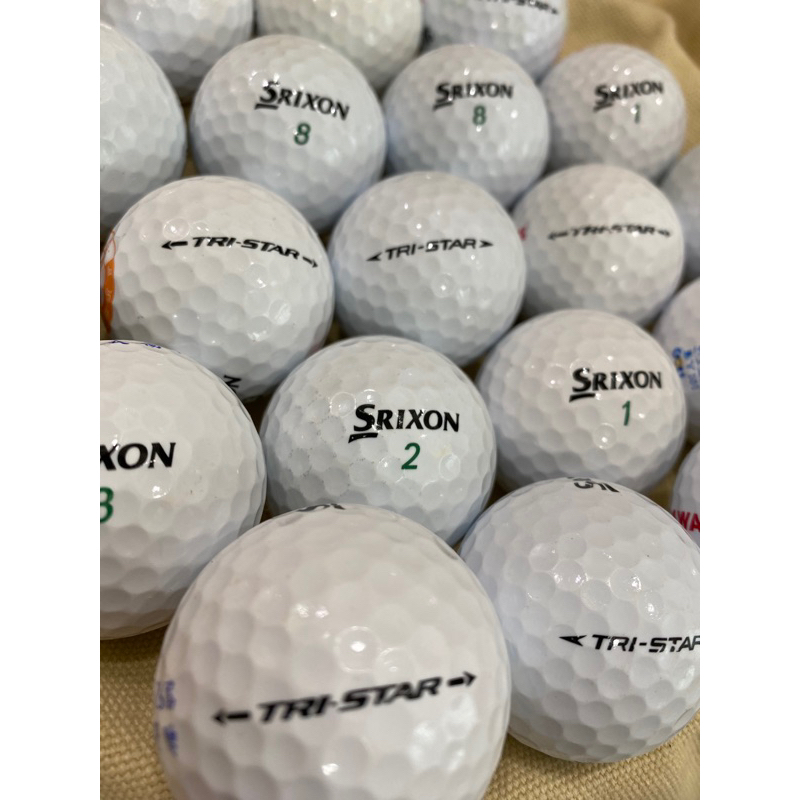 TRI-STAR(3層球）史力勝SRIXON✨每顆16元✨二手高爾夫球出清價