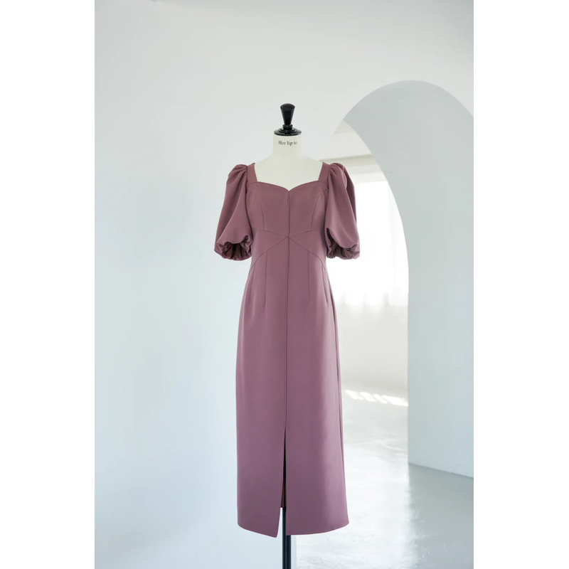 💜全新含吊牌Herlipto洋裝Dreamscape Twill Dress (rose) M號| 蝦皮購物