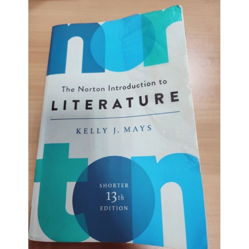 The Norton Introduction to Literature 13th edition | 蝦皮購物