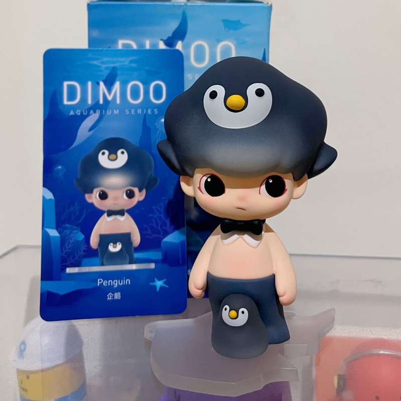 泡泡瑪特 POPMART Dimoo 水族館 系列 盲盒 公仔 盒玩 企鵝 | 蝦皮購物