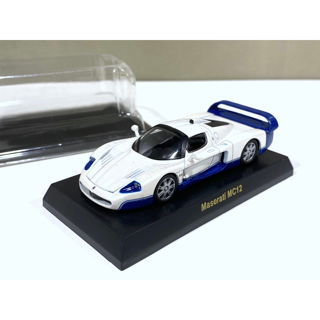 缺貨Kyosho 1/64 Maserati MC12 白藍絕版| 蝦皮購物