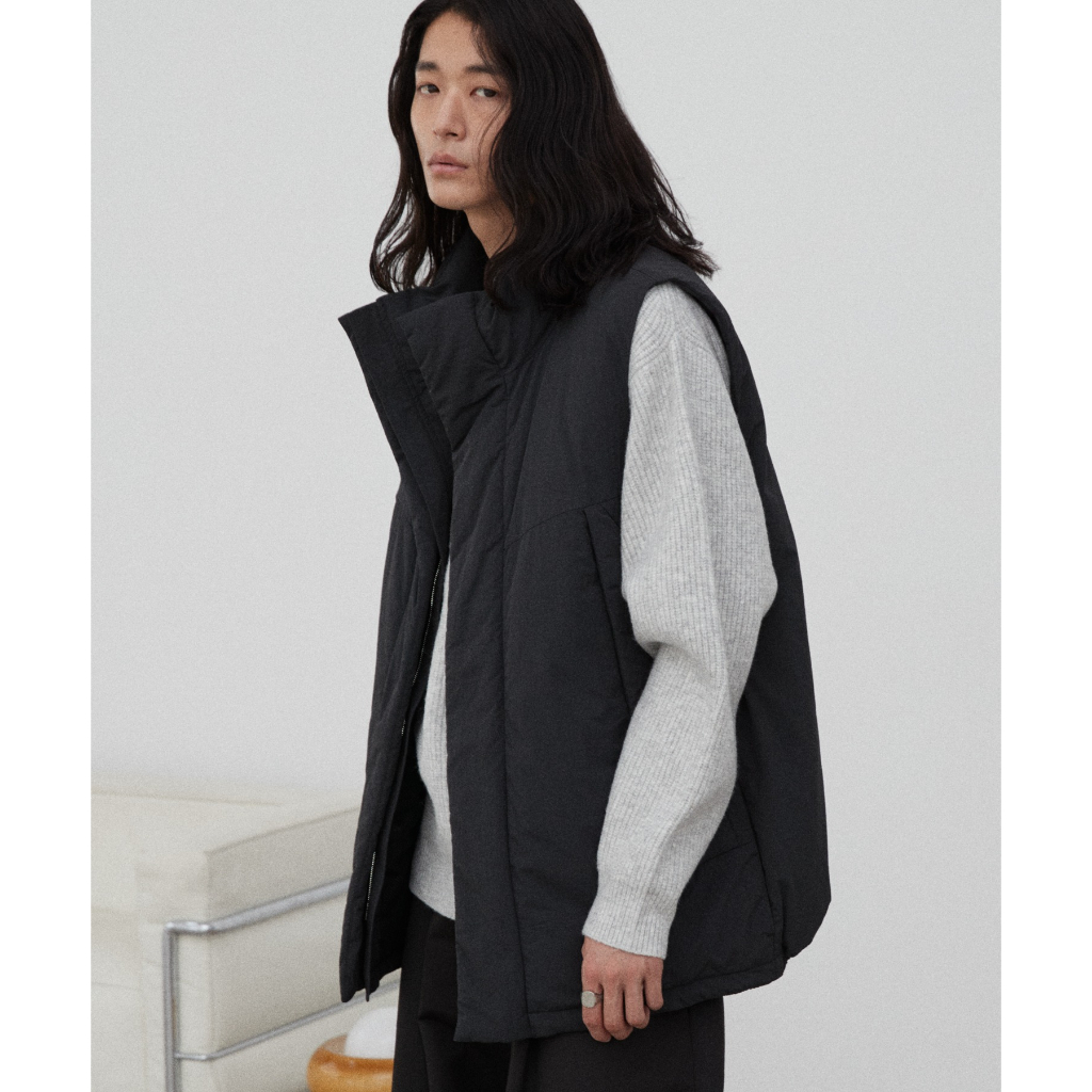 XENO} 全新正品WYM LIDNM HEAT FIBER DOWN MILITARY VEST 背心秋冬保暖