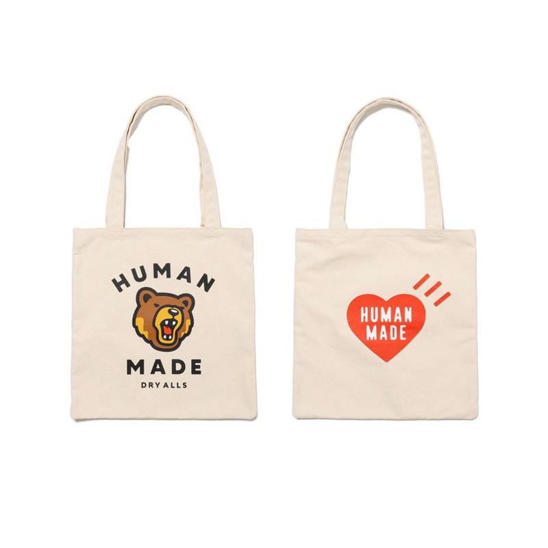 全新現貨HUMAN MADE 23AW BOOK TOTE SAPPORO 棕熊托特袋北海道札幌限定