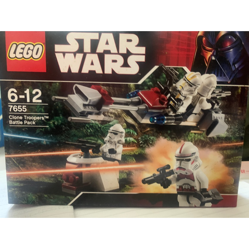 LEGO 7655 STAR WARS Clone Troopers Battle Pack