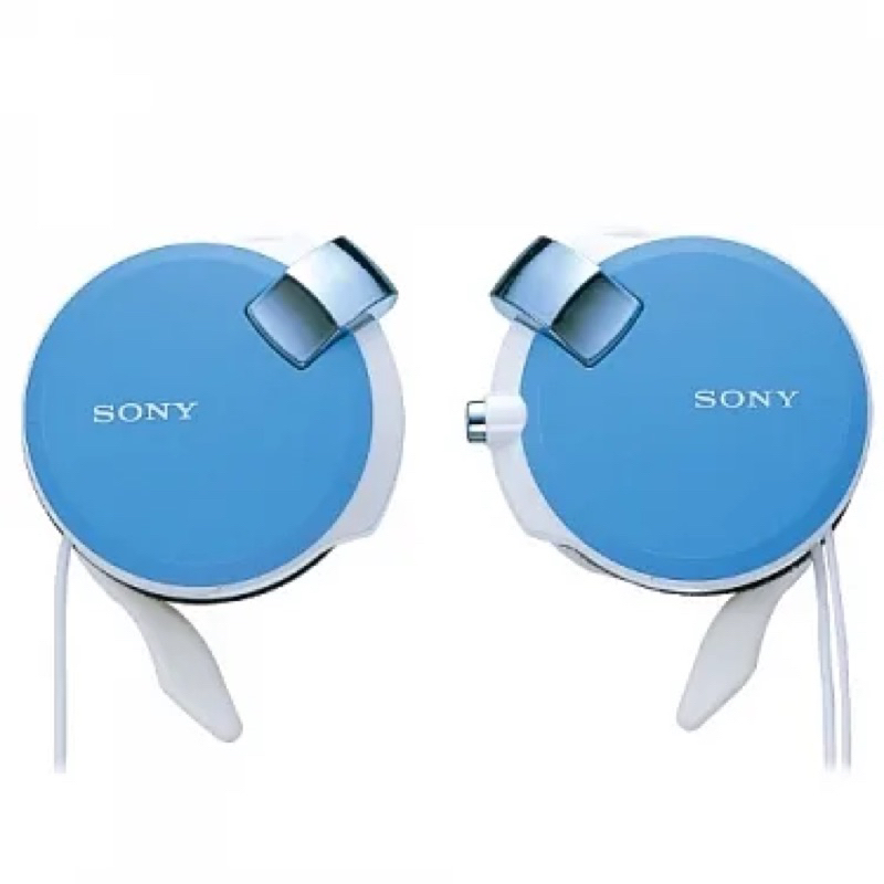 SONY 耳掛型立體聲耳機MDR-Q38LW-P粉紅色/MDR-Q38LW-L水藍色| 蝦皮購物