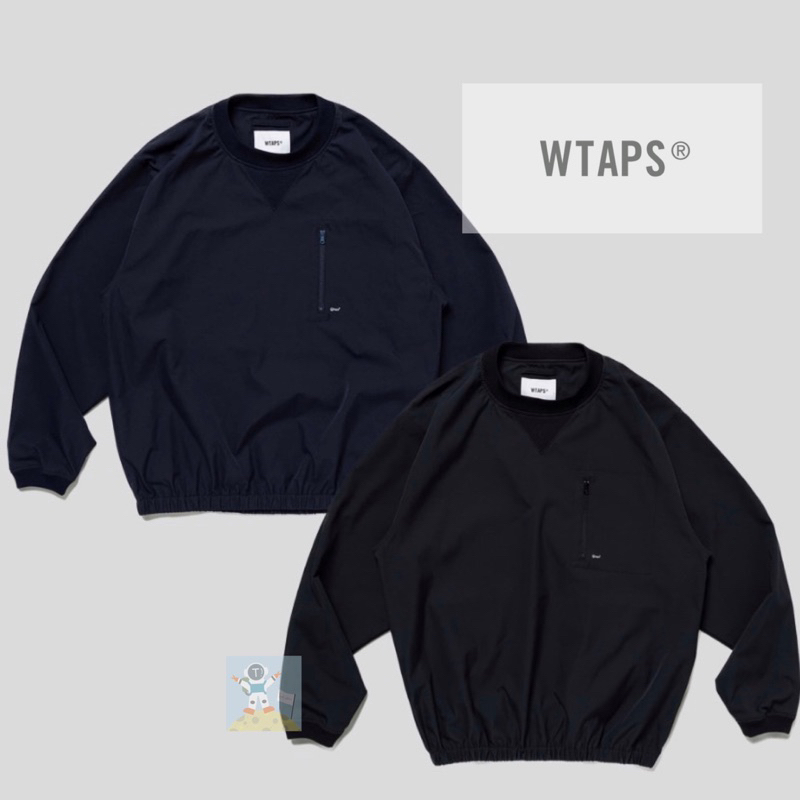 WTAPS 23AW COURT / JACKET / POLY. TWILL. DOT SIGHT 長袖T恤套衫