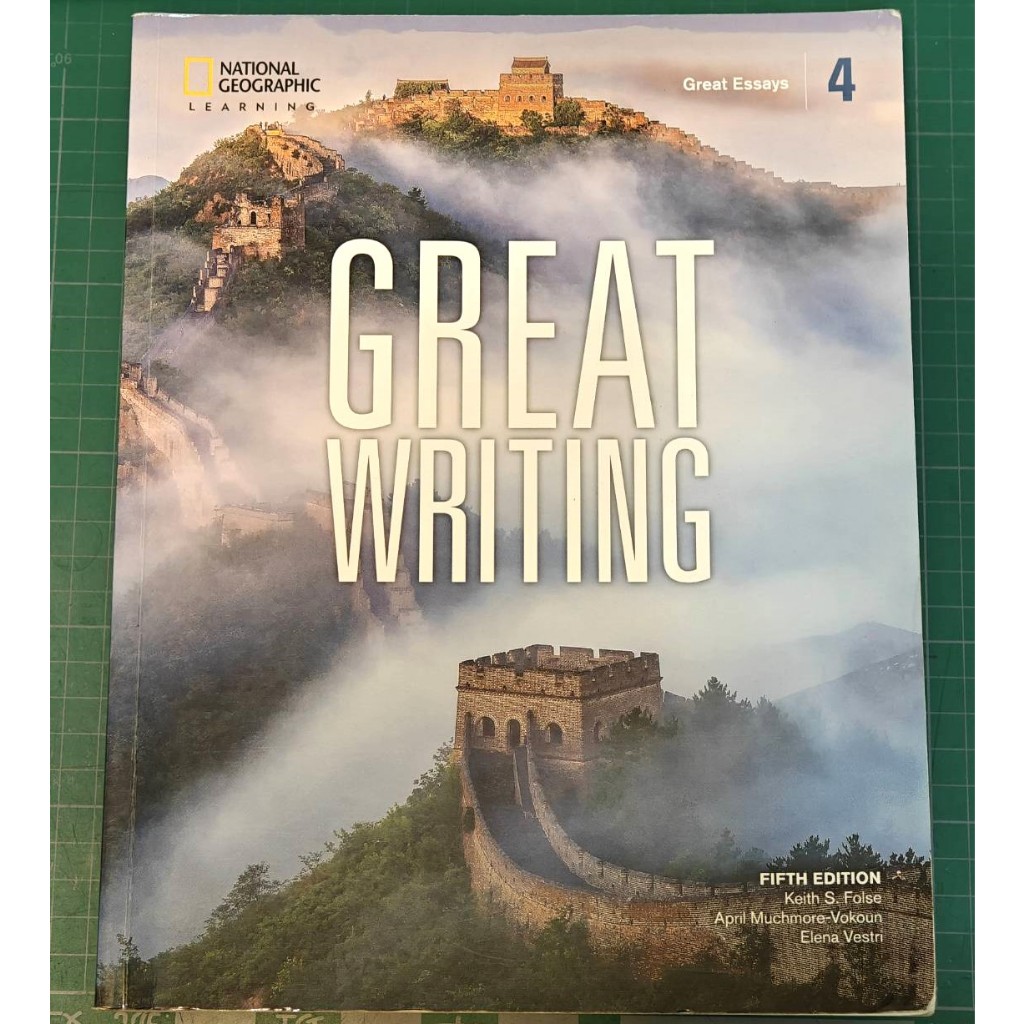 Great Writing 大學英文寫作課必備教材 | 蝦皮購物