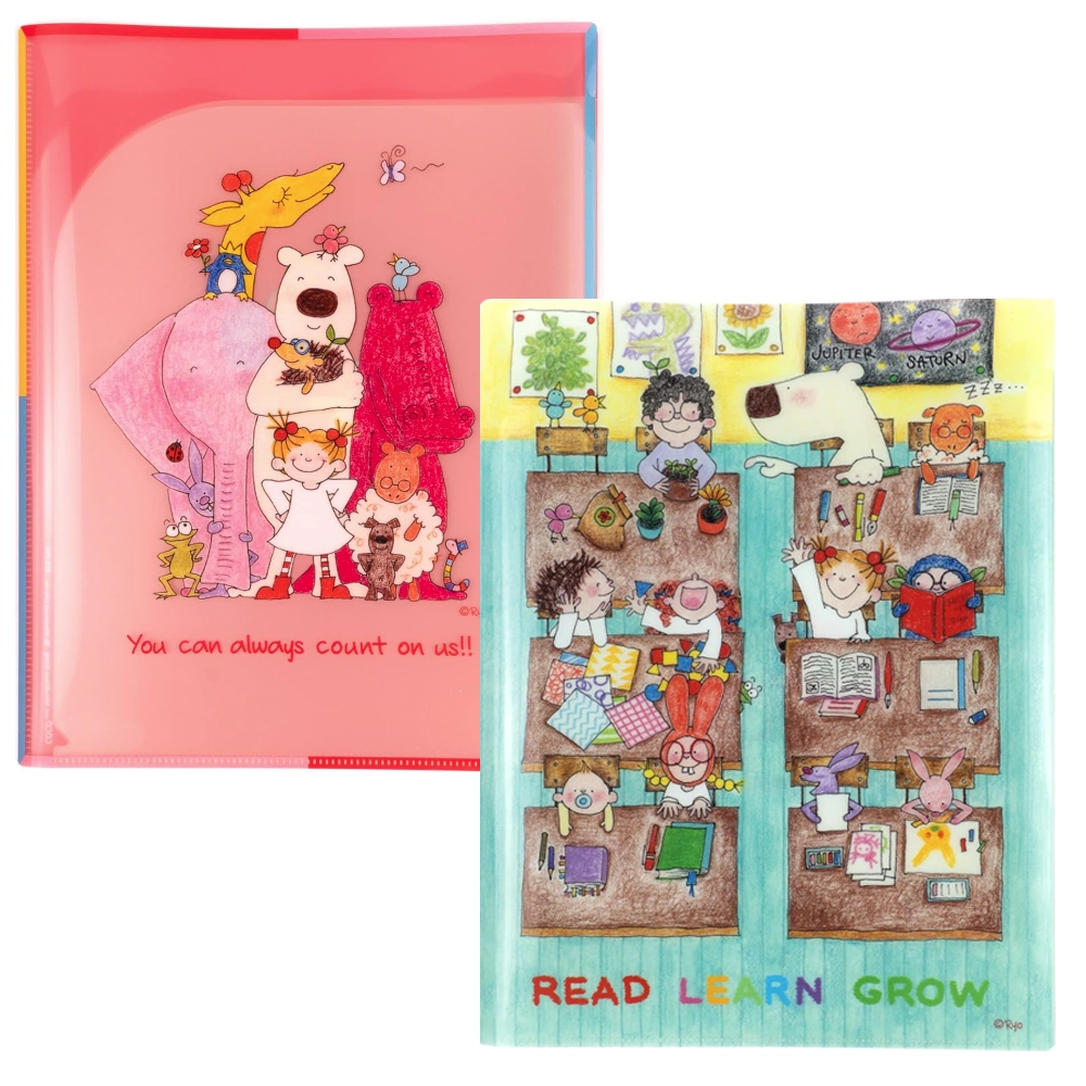 Greeting Life COCO and Wondrous Gang 四層資料夾A4 共兩款( RYZ
