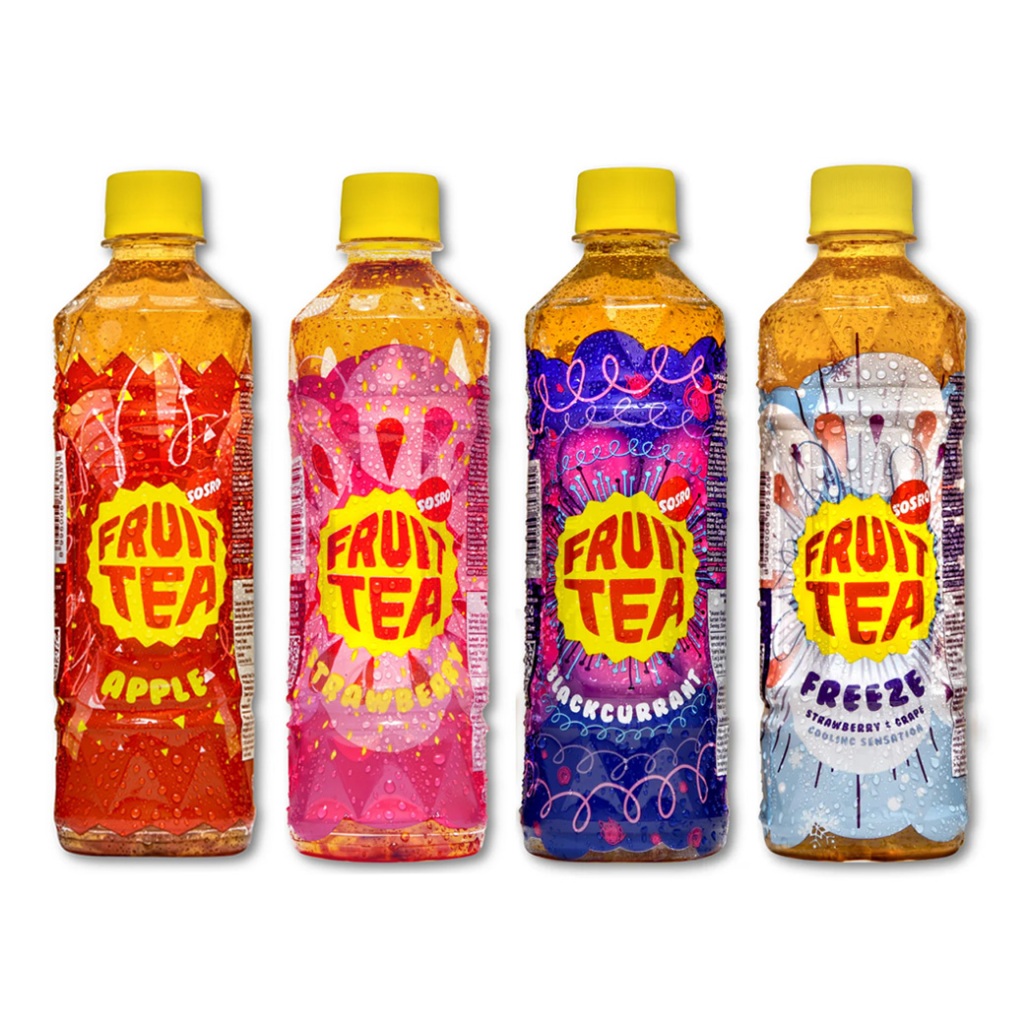 印尼 SOSRO Fruit Tea 水果茶 500ml | 蝦皮購物