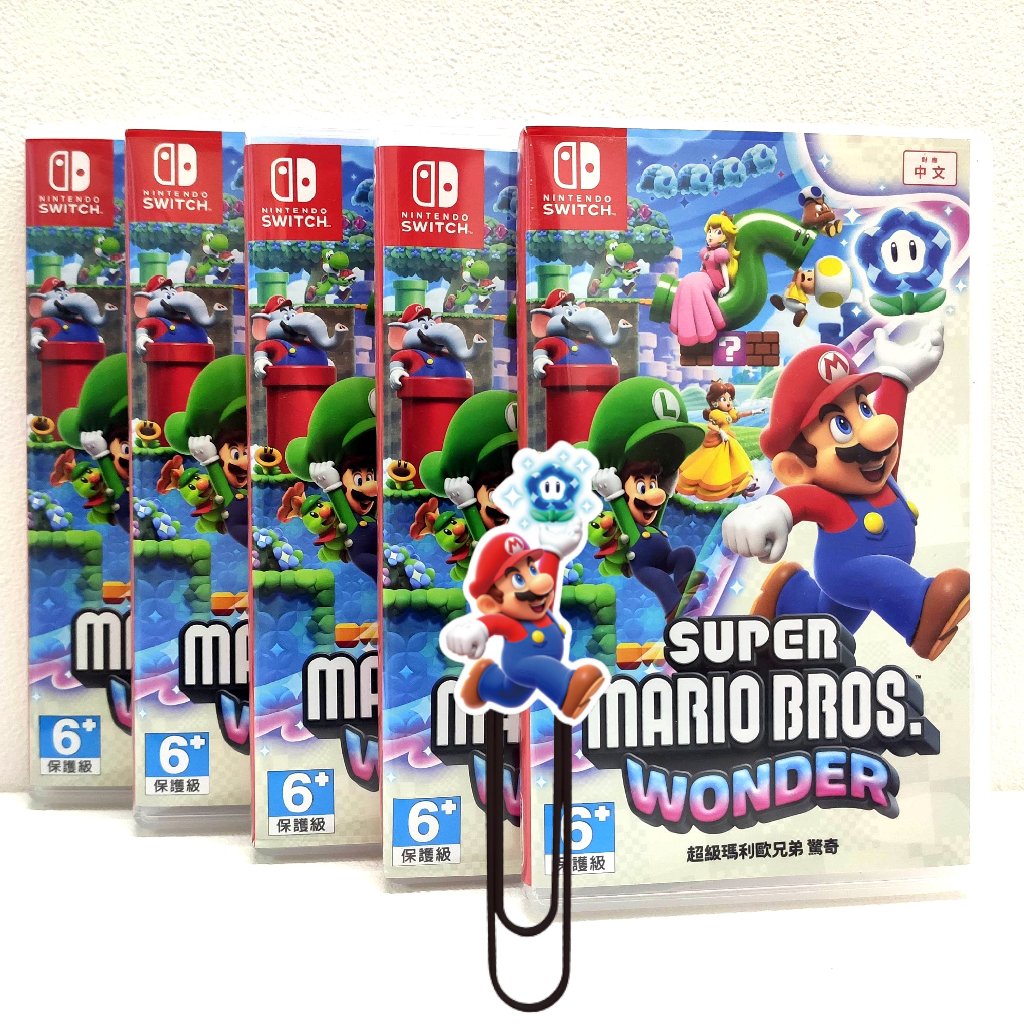 任天堂Switch NS 超級瑪利歐兄弟驚奇中文版Mario Wonder | 蝦皮購物