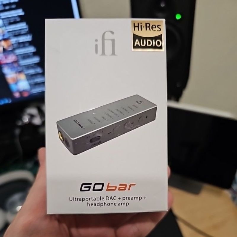 iFi GO Bar Type-C lightning 小尾巴DAC 耳擴EQ 調節公司貨二手| 蝦皮購物