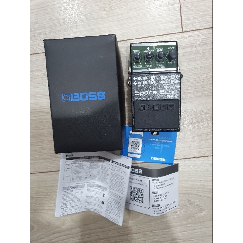 Boss RE2 RE-2 Space Echo 電吉他 效果器 空間迴音效果器 [delay] | 蝦皮購物